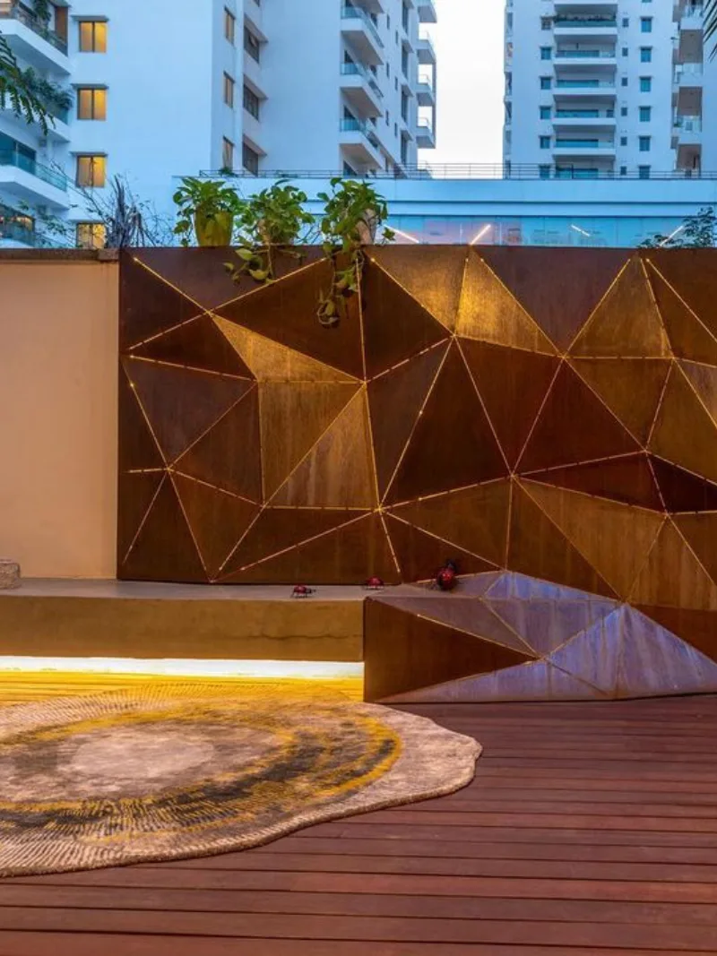 Wall art project, India, 2018