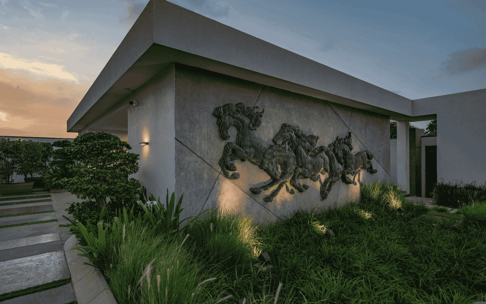 Wall Art Installation by FormForge