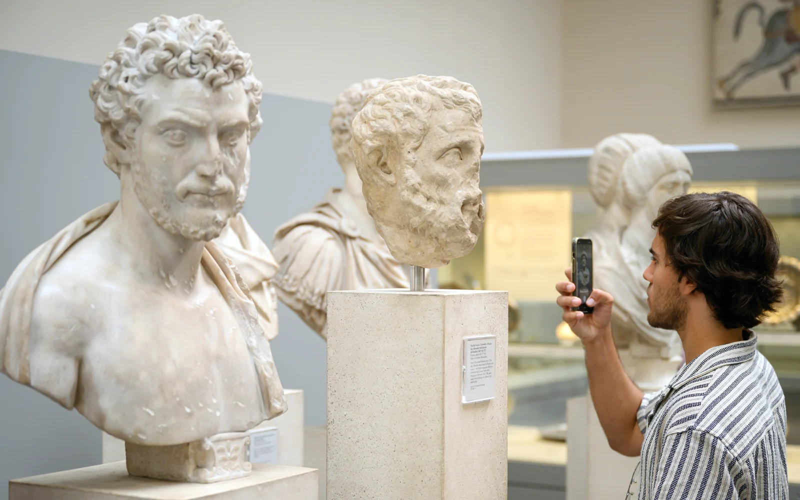  Marble Bust Installed by FormForge