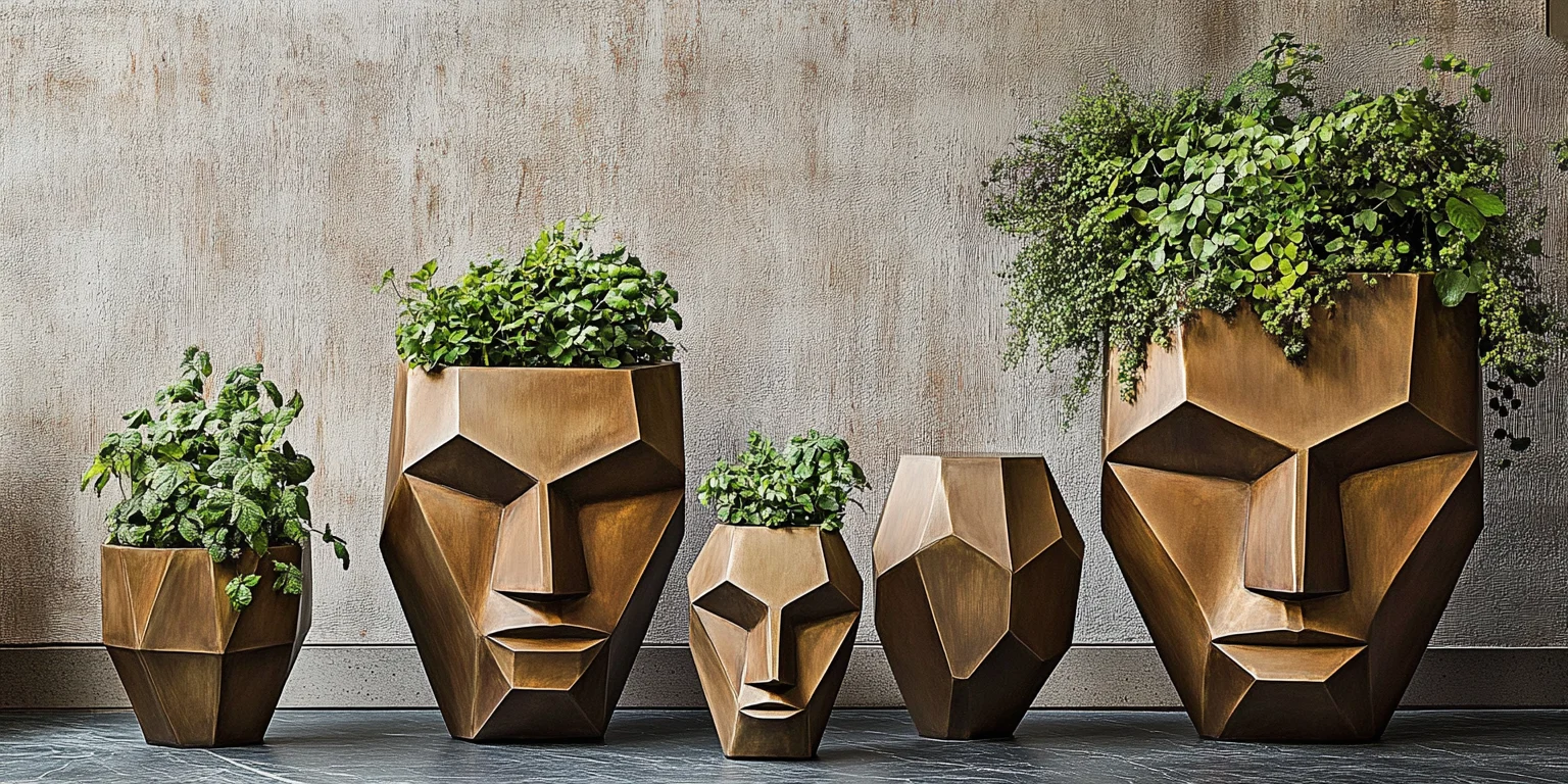 Outdoor landscape sculpture by FormForge — garden metal installation, India