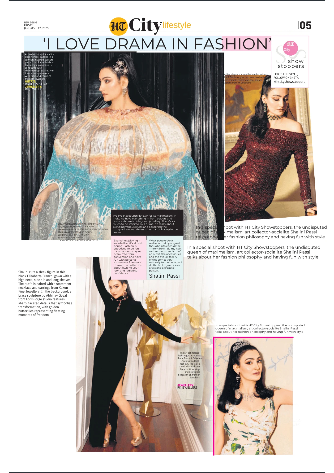 FormForge featured in Shalini Passi — press coverage for luxury metal sculptures and art installations